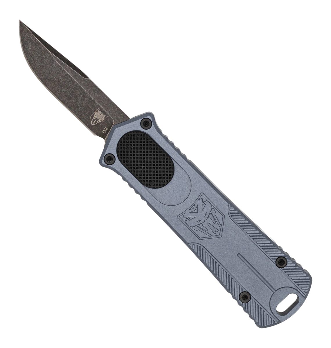 Cobra TEC Knives California 952 OTF Grey 1.75in D2 DP GEN 2