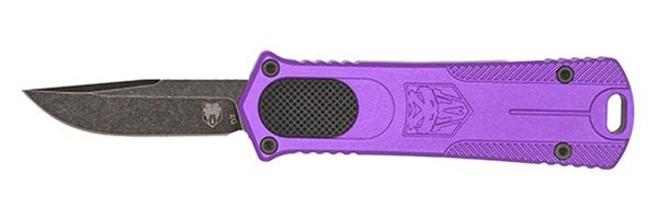 Cobra TEC Knives California 952 OTF Purple 1.75in D2 DP GEN 2 view 2