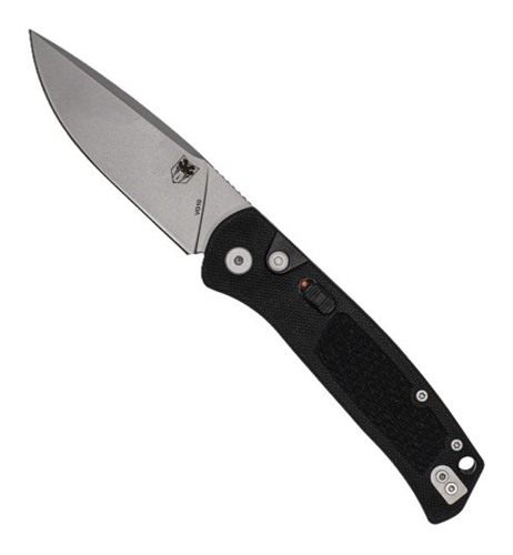 Cobratec Knives Recon Push Button Auto 3.12in Black G10