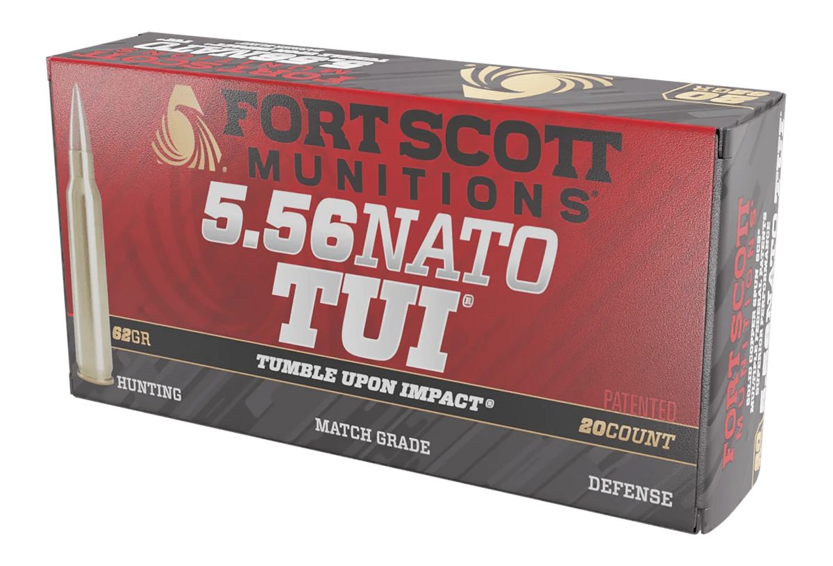 Fort Scott Munitions 556062SCV Tumble Upon Impact (TUI) 5.56x45mmNATO 62gr