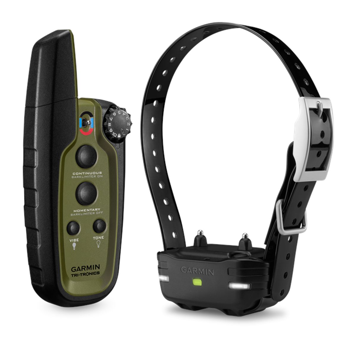 Garmin 0100120500 Sport Pro System Bundle Handheld Green w/BarkLimiter, LED