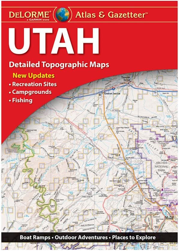 Delorme Mapping Atlas Gazeteer Utah