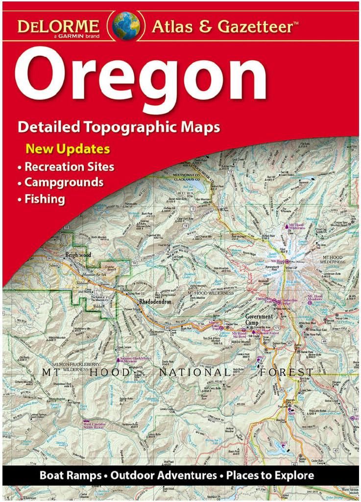 Delorme Mapping Atlas Gazeteer Oregon