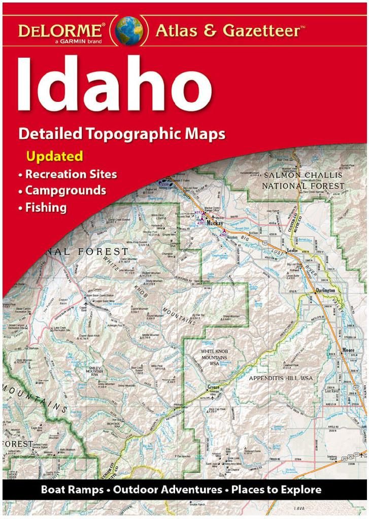 Delorme Mapping Atlas Gazeteer Idaho