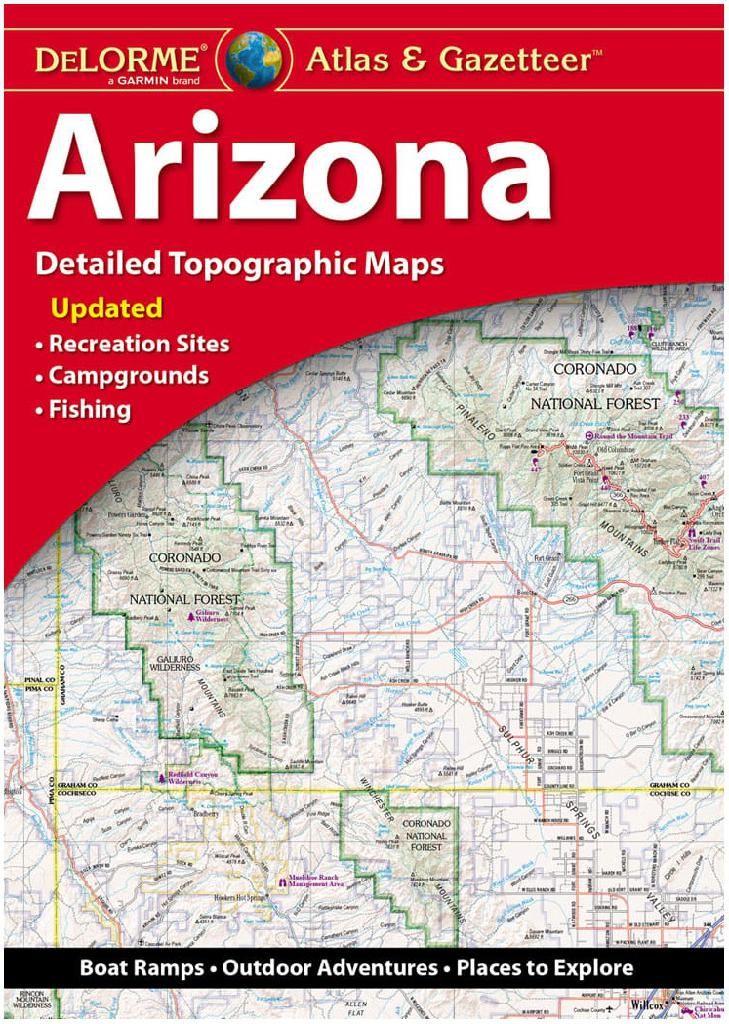 Delorme Mapping Atlas Gazeteer Arizona