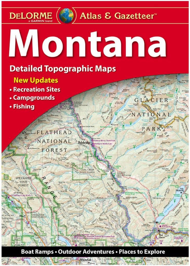 Delorme Mapping Atlas Gazeteer Montana