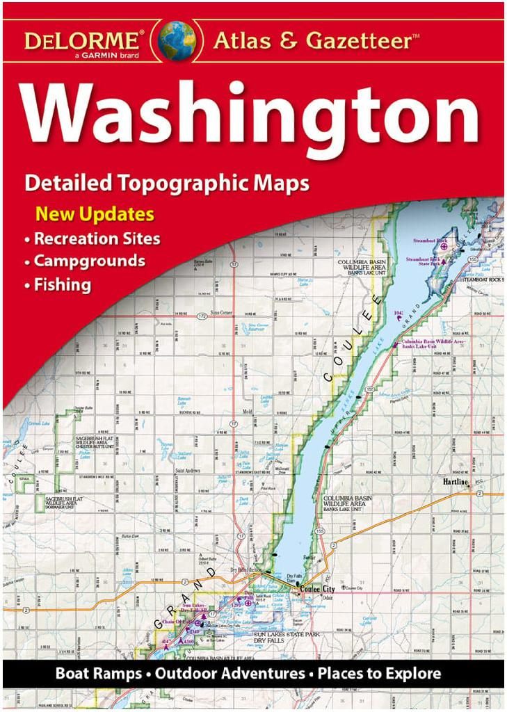 Delorme Mapping Atlas Gazeteer Washington ST