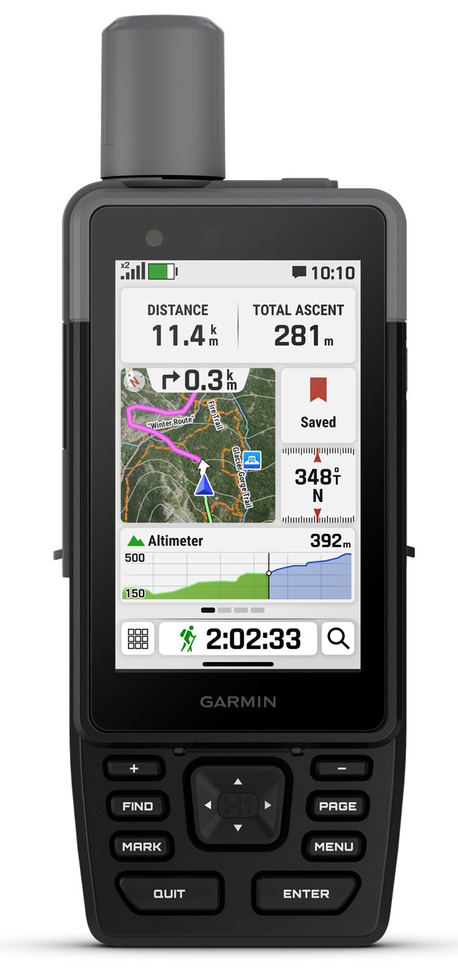 Garmin 0100292000 Gpsmap H1 Dog Tracker/Maps/GPS 64GB Memory Black/Gray Tra