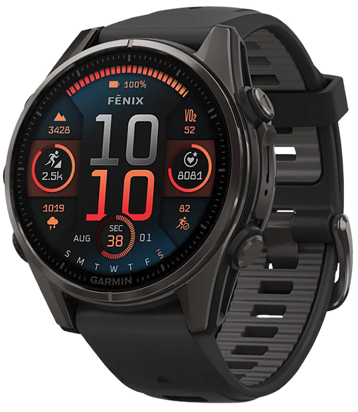 Garmin 010-02903-20 Fenix 8-43 MM Amoled Gry/tit