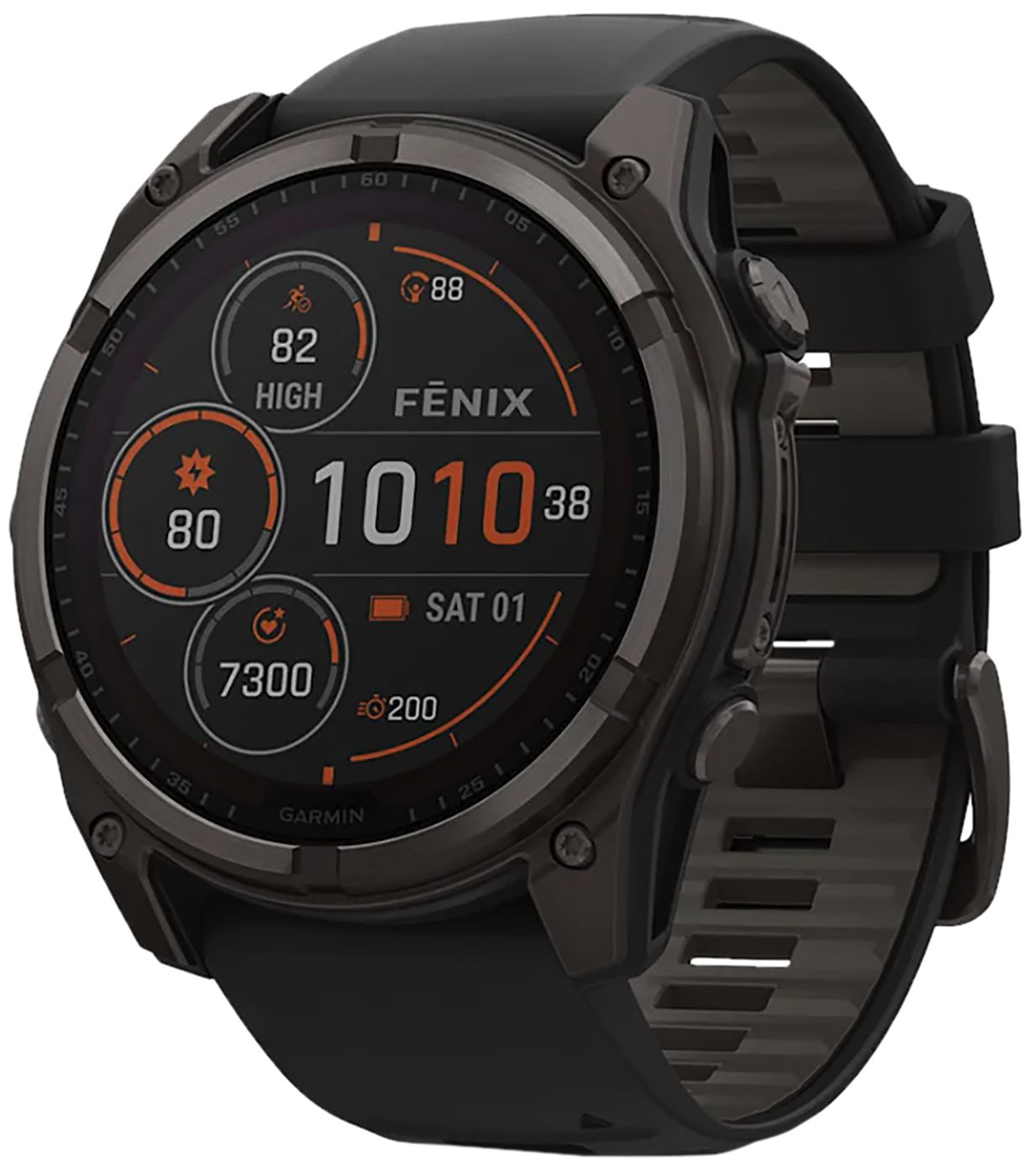Garmin 010-02907-10 Fenix8 51mm Solar Gry/gry