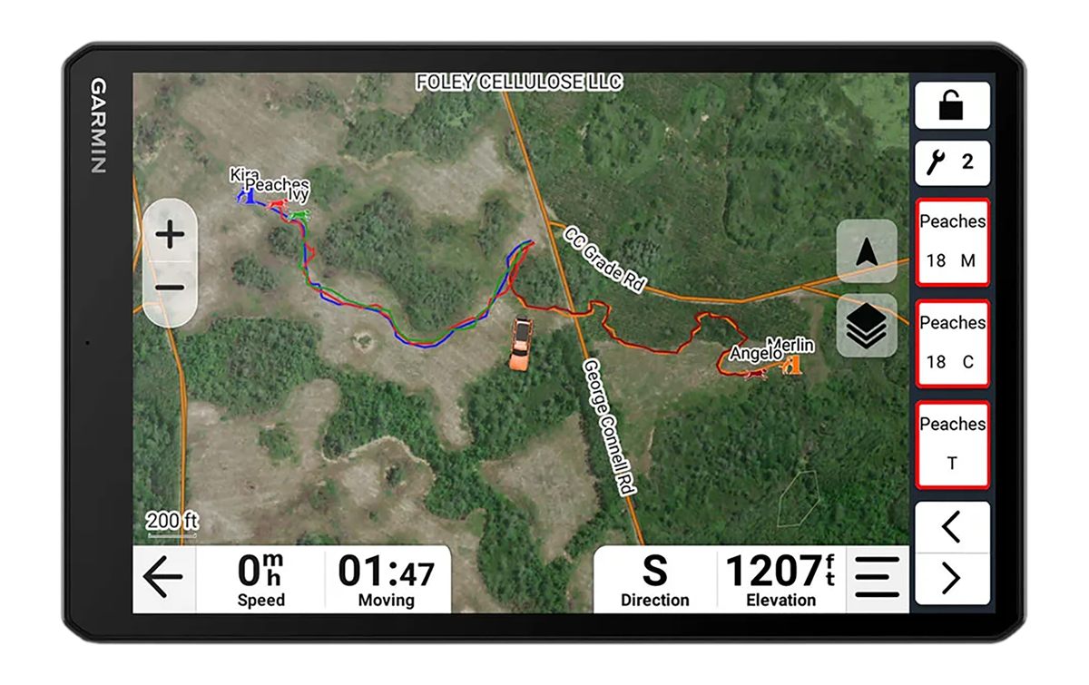 Garmin 0100339400 Alpha XL Navigator 64GB Memory Black