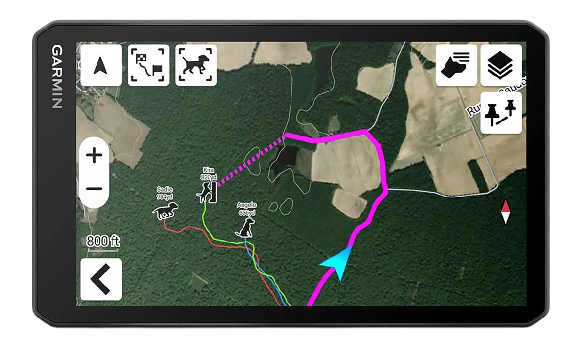 Garmin 0100467600 DriveTrack 72 Dog Tracker/Maps/GPS 16GB Memory Black Comp