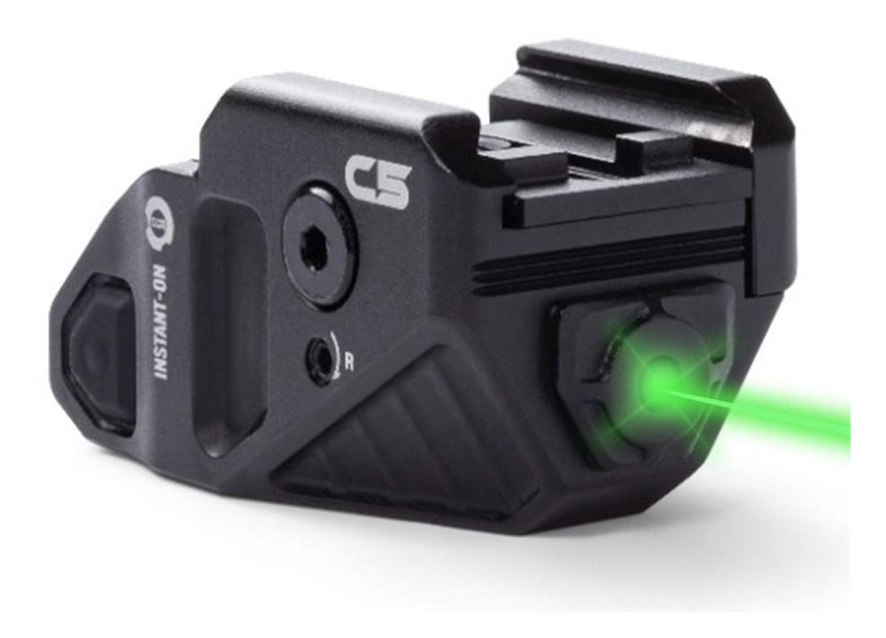 Viridian Green Lasers C5 Universal Sight with Rechargeable Battery w SAFECh view 3