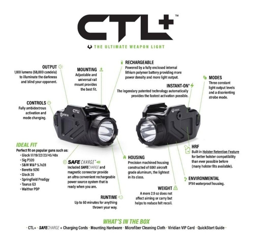 Viridian Weapon Technologies 9300026 CTL+ with SAFECharge C Series Black 20 view 3