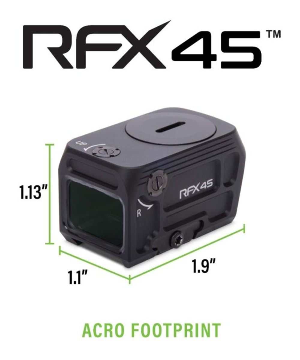 Viridian Weapon Technologies RFX45 Closed Emitter Green Dot Reflex Sight view 4