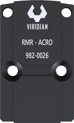 Viridian Green Lasers 9820026 RFX45 RMR Mounting Adapter Black Anodized view 2