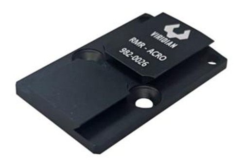 Viridian Green Lasers 9820026 RFX45 RMR Mounting Adapter Black Anodized view 3