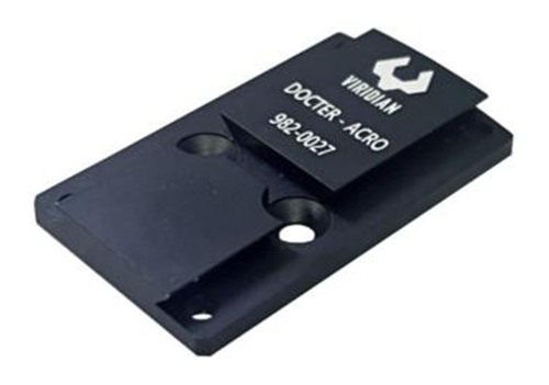 Viridian Green Lasers 9820027 RFX45 Docter Mounting Adapter Black Anodized view 3