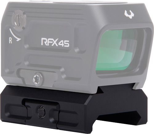 Viridian Green Lasers 9820028 RFX45 Low Mounting Adapter Black Anodized view 2