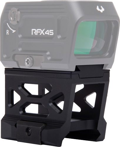 Viridian RFX45 High Picatinny Adapter Mount for 1/3 Lower Co Witness Black view 2