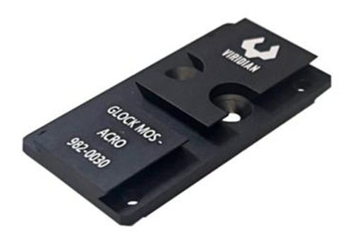 Viridian Green Lasers 9820030 RFX45 Glock MOS Mounting Adapter Black Anodiz view 3