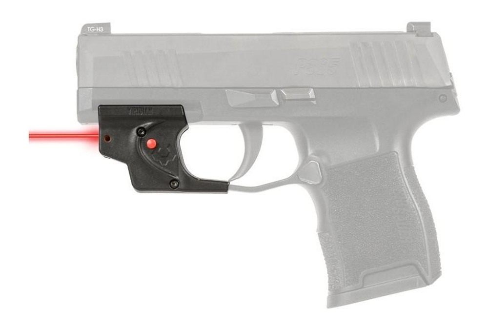 Viridian Green Laser E Series Red Black Sig P365/P365XL w/ Kydex Holster IW view 2