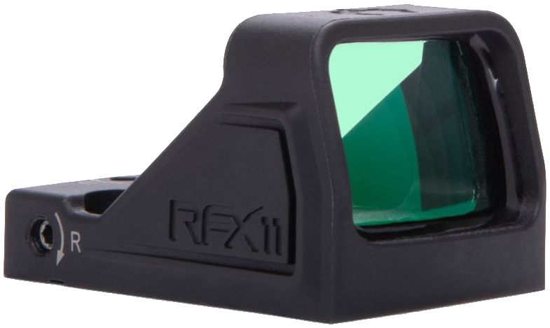 Viridian Green Lasers RFX11 1x16 Micro Grn Dot Shield Mount Ptrn Polymer Bl view 4