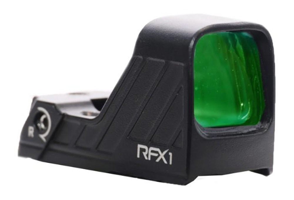 Viridian Green Lasers RFX11 1x16 Micro Grn Dot Shield Mount Ptrn Polymer Bl view 6