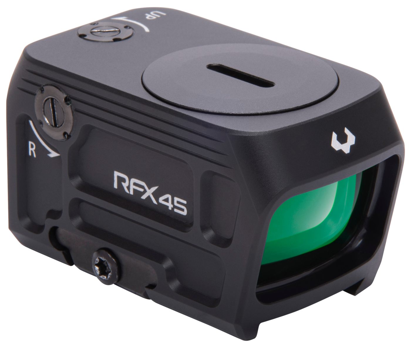 Viridian Weapon Technologies 9810053 RFX45 Black Anodized 1 x 24 mm x 15.5