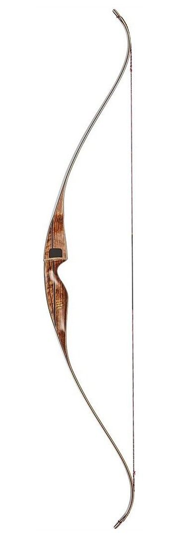 Escalade Sports Bear Archery Traditional Bow Super Grizzly RH50 Shedua/Blac view 2