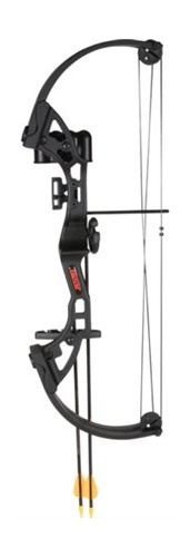 BEAR ARCHERY YOUTH COMPOUND BOW BRAVE RH BLACK AGE 8+