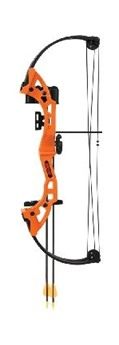 BEAR ARCHERY YOUTH COMPOUND BOW BRAVE RH ORANGE AGE 8+ view 2
