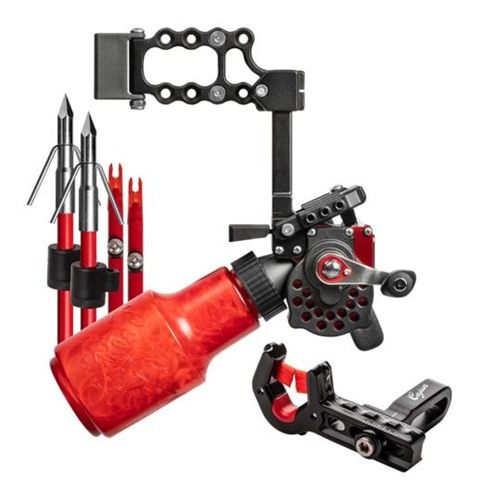 Escalade Sports Bear Archery Cajun Bowfishing Winch Pro Kit RH Red