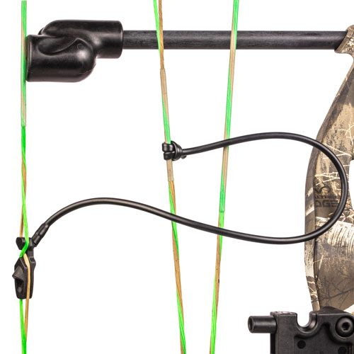 Trophy Ridge NO TIE Tube Peep 1/4in Black