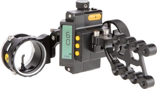 TROPHY RIDGE BOW SIGHT DIGITAL REACT 1-PIN .019 RH BLACK