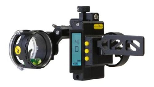 Bear Archery Trophy Ridge Digital React One Pin Archery Sight with Bridge Lock RH .019