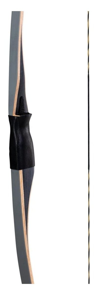 Escalade Sports Bear Archery Traditional Bow Montana Long RH50 Grey Glass