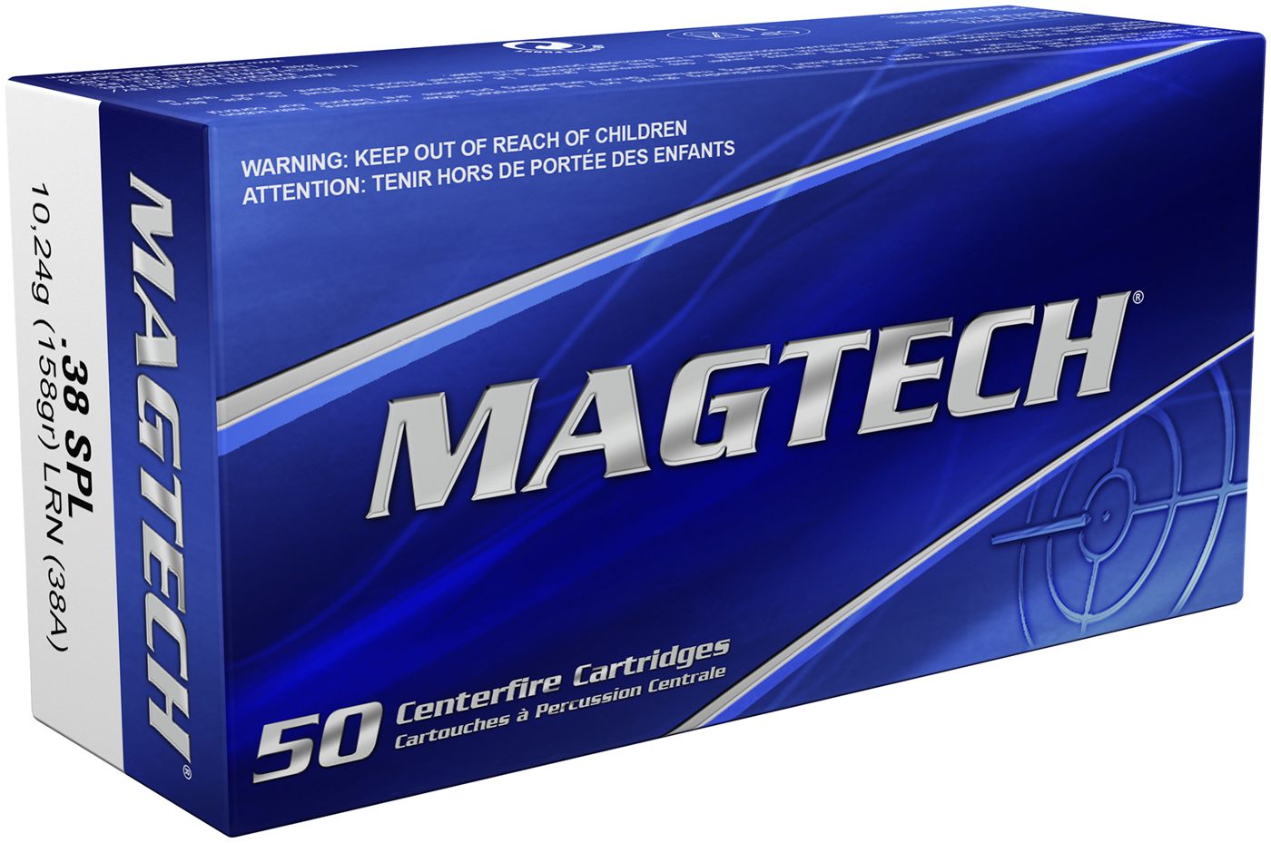 Magtech 38A Range/Training 38 Special 158gr Lead Round Nose 50 Per Box/20 C view 2