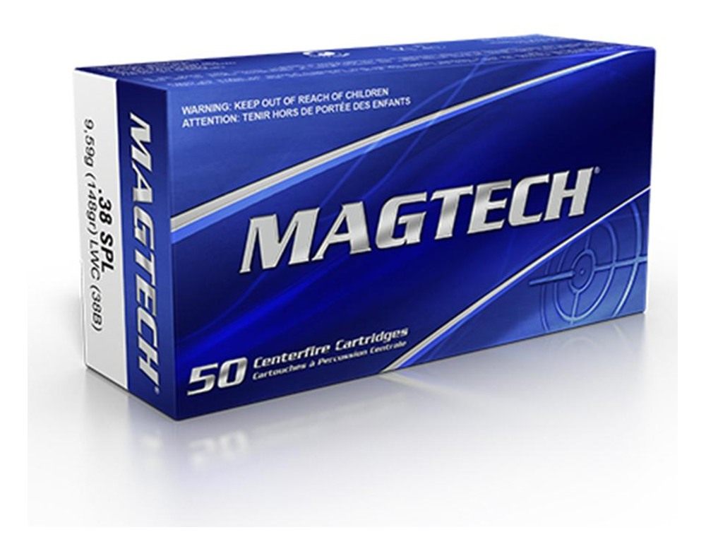 Magtech 38B Range/Training 38 Special 148gr Lead Wadcutter 50 Per Box/20 Ca view 2