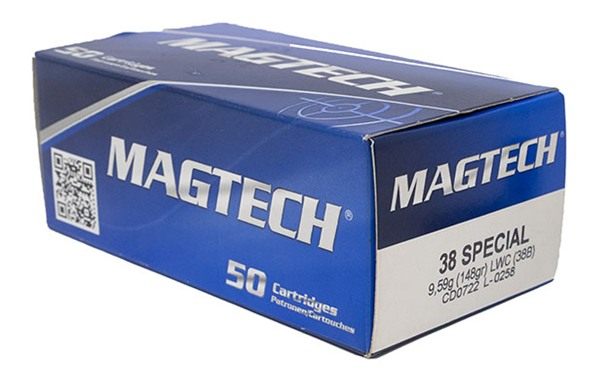 Magtech 38B Range/Training 38 Special 148gr Lead Wadcutter 50 Per Box/20 Ca view 3