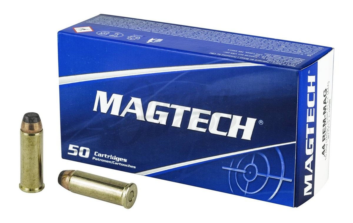 Magtech 44A Range/Training 44 RemMag 240gr Semi Jacketed Soft Point Flat 50