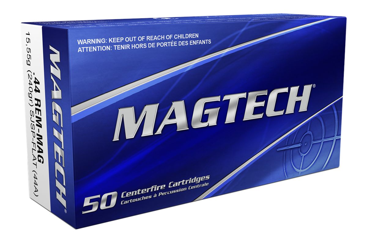 Magtech 44A Range/Training 44 RemMag 240gr Semi Jacketed Soft Point Flat 50 view 2
