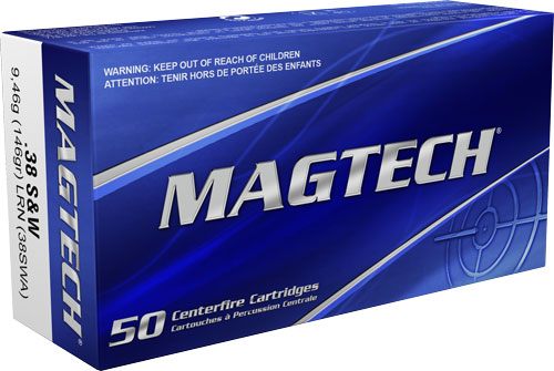 Magtech 38SWA Range/Training W 146gr Lead Round Nose 50 Per Box/20 Case view 3