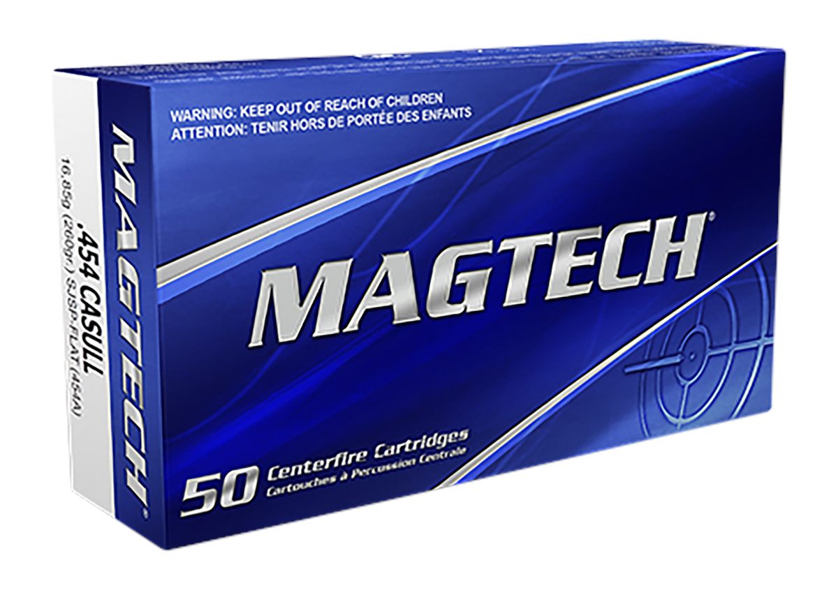 Magtech 454A Range/Training 454 Casull 260gr Semi Jacketed Soft Point Flat view 2