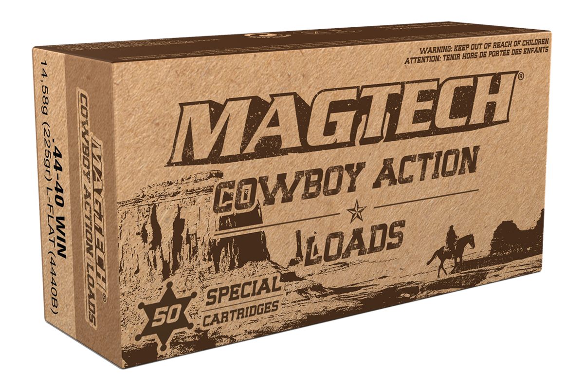 Magtech 4440B Cowboy Action 44-40 Win 225gr Lead Flat Nose 50 Per Box/20 Ca