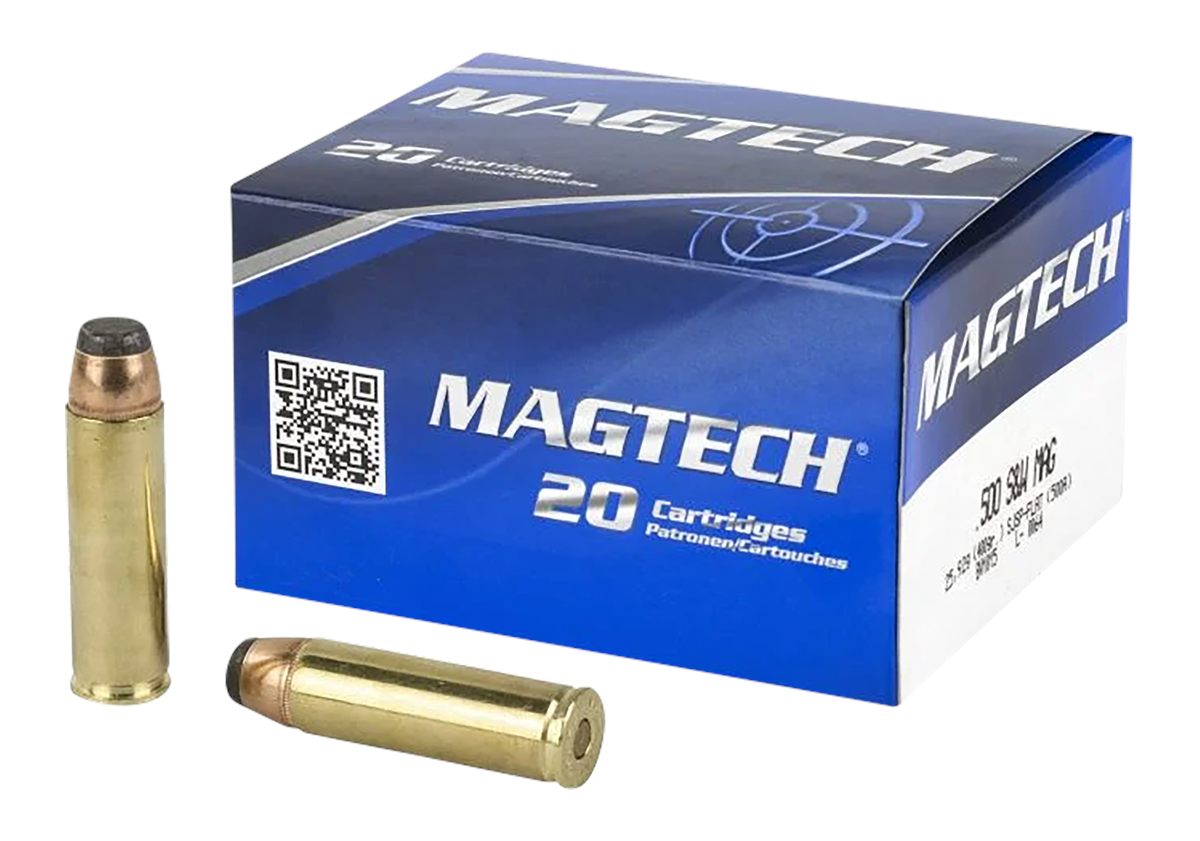 Magtech 500A Range/Training 500S WMag 400gr Semi Jacketed Soft Point Flat 2 view 2