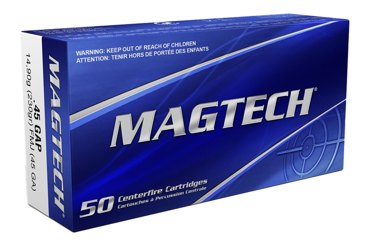Magtech 45GA Range/Training 230gr Full Metal Jacket 50 Per Box/20 Case