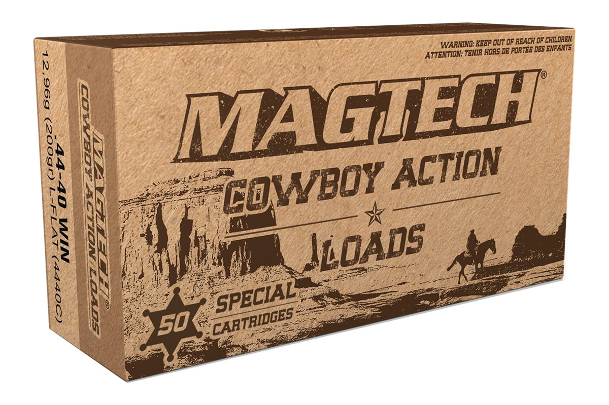 Magtech 4440C Cowboy Action 44-40 Win 200gr Lead Flat Nose 50 Per Box/20 Ca
