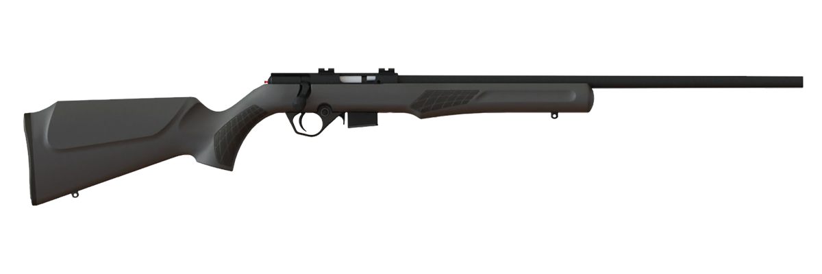 Rossi RB22W2111 Full Size 22 WMR 5+1, 21in Blued Button Rifled Free Floatin