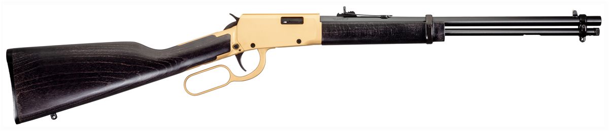 Rossi Braztech RL22181WD-GLD2 Rio Bravo 22 LR 15+1 18in Polished Black Barr view 2